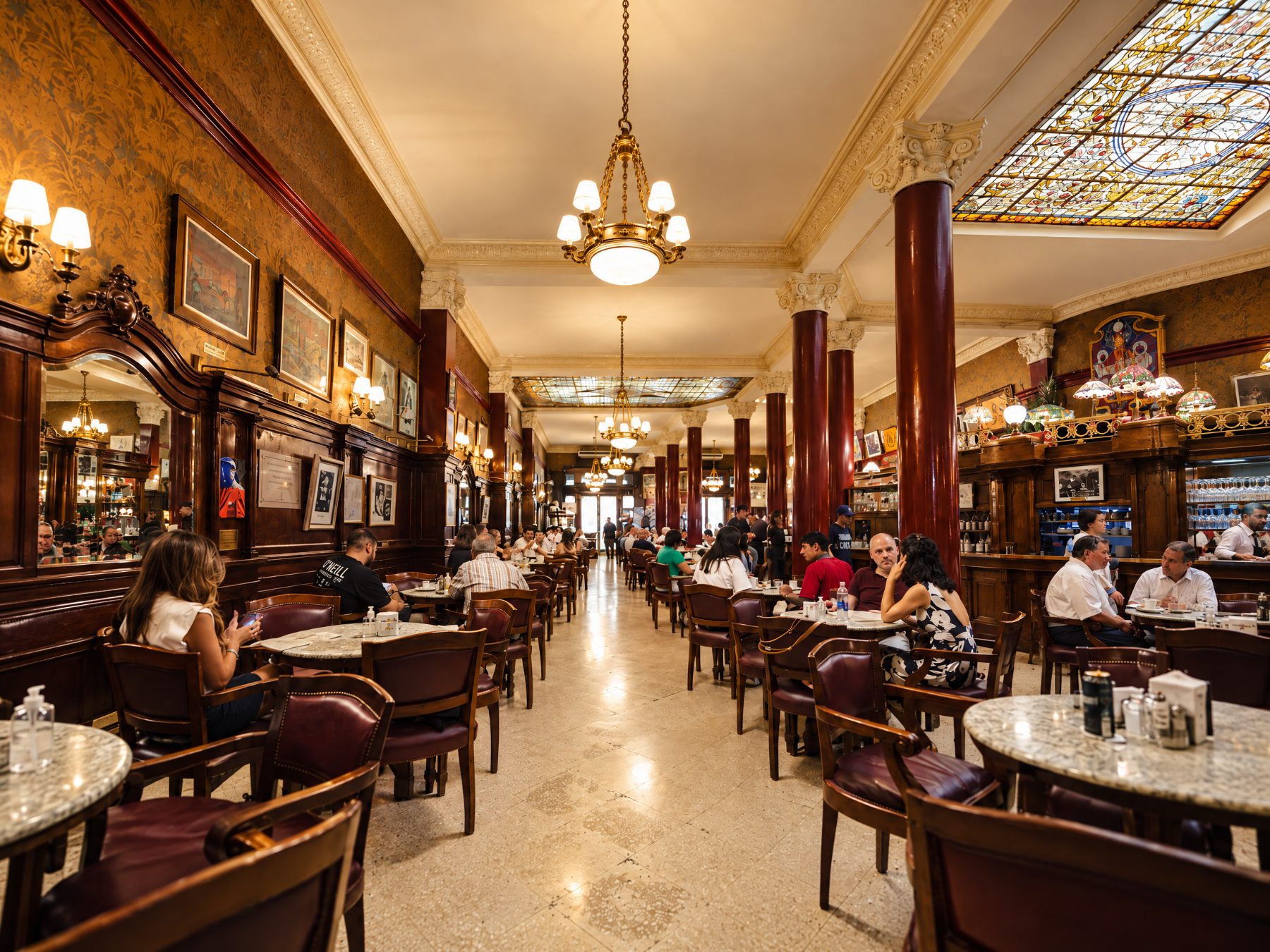 El salón principal