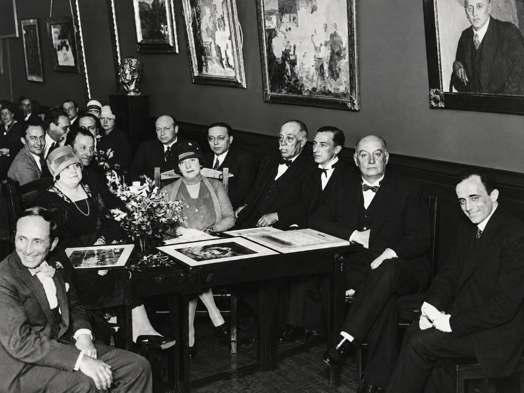 Reunión de La Peña del Tortoni