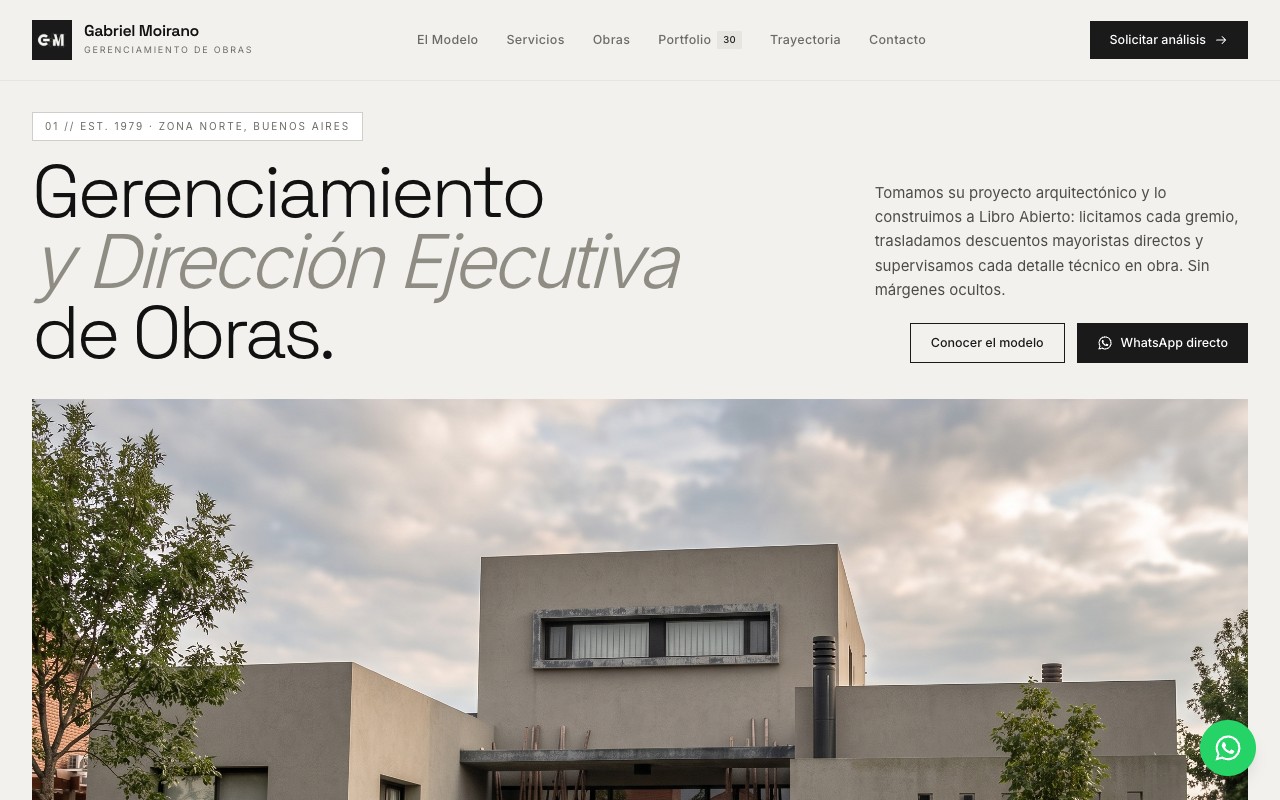 Gabriel Moirano — Construction Management